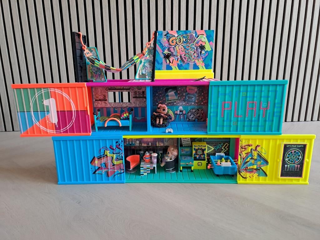 L.O.L. Surprise! Clubhouse Speelset met originele doos, Ophalen of Verzenden, Zo goed als nieuw, Jongen of Meisje