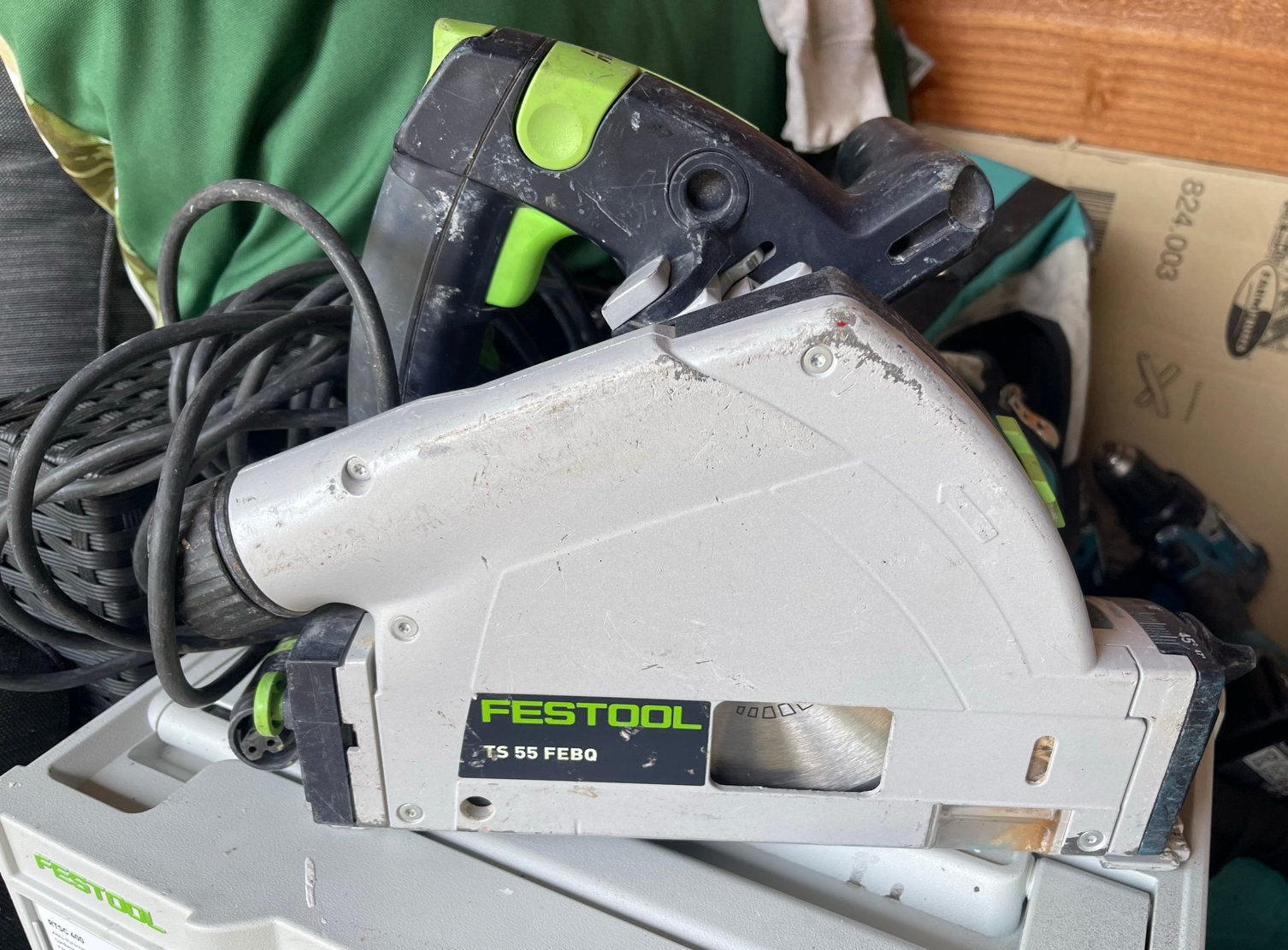 Festool invalzaag, Ophalen, Invalzaag, Zo goed als nieuw, 30 tot 70 mm