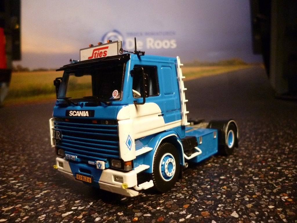 Tekno Scania 142 Sties met certificaat, Ophalen of Verzenden, Nieuw, Bus of Vrachtwagen, Tekno