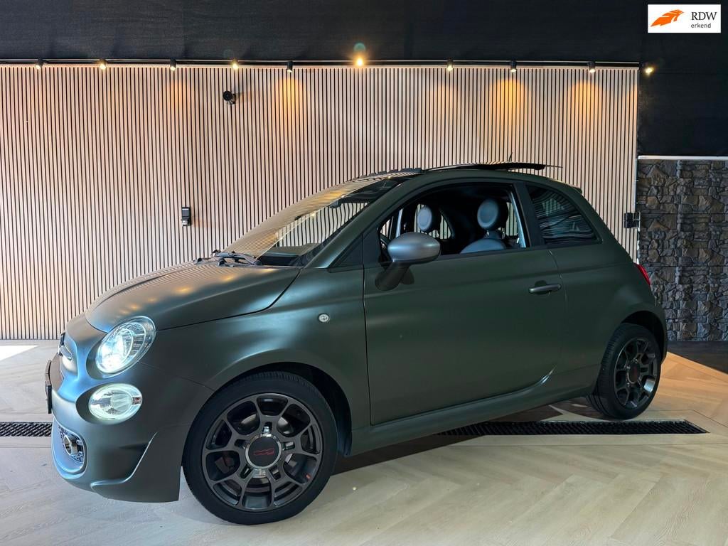 Fiat 500 C Uniek | Schuifdak | Navi, Auto's, Fiat, Gebruikt, Cabriolet, Bedrijf, Handgeschakeld