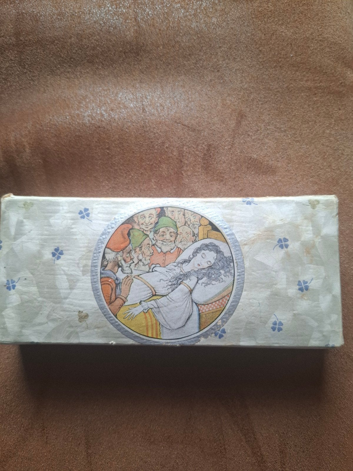 Verzilverde geboortelepel uit 1948. Serie: sprookjesfiguren., Ophalen of Verzenden