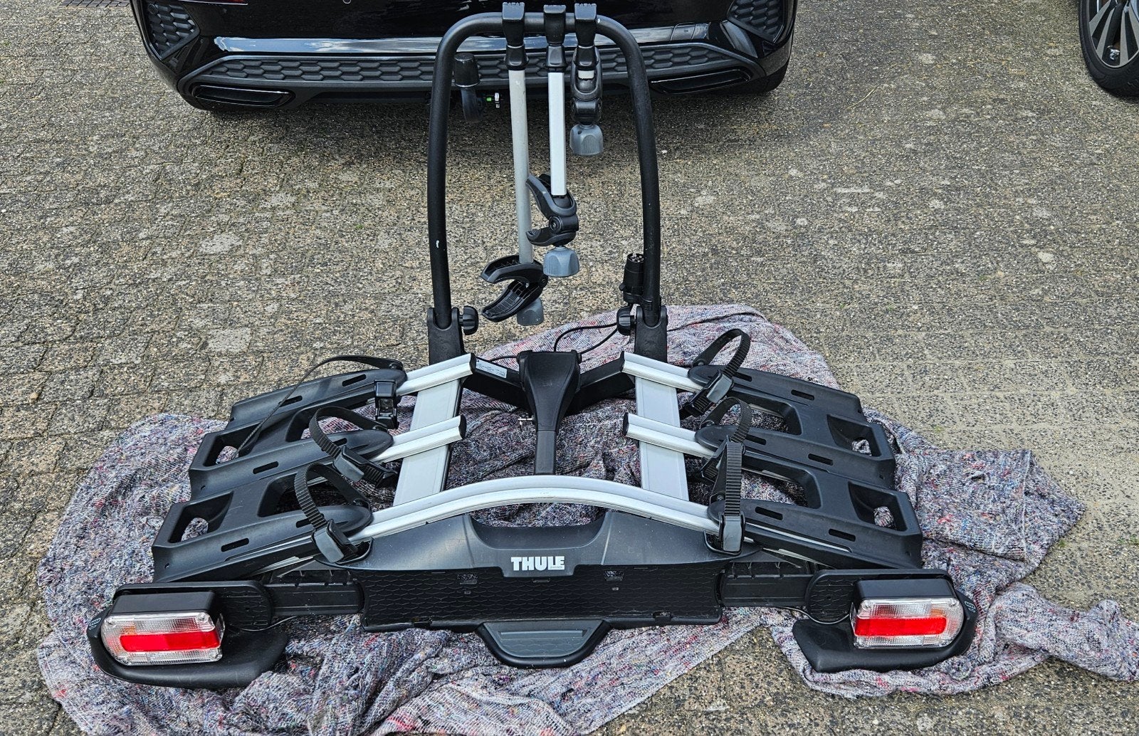 Thule VeloCompact 927 (3 fietsen), Auto diversen, Fietsendragers, Ophalen, 3 fietsen of meer, Gebruikt, Trekhaakdrager