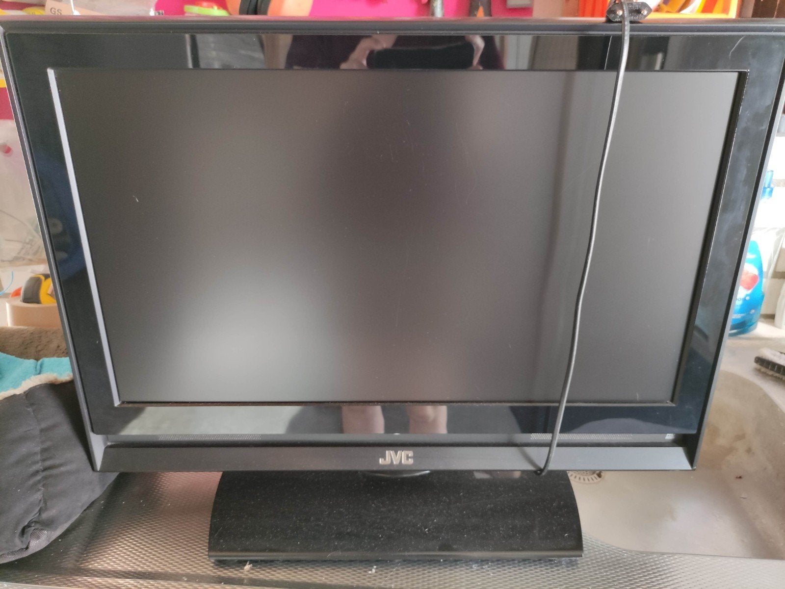 oude JVC-TV, Audio, Tv en Foto, Ophalen, Gebruikt, 50 Hz, 60 tot 80 cm