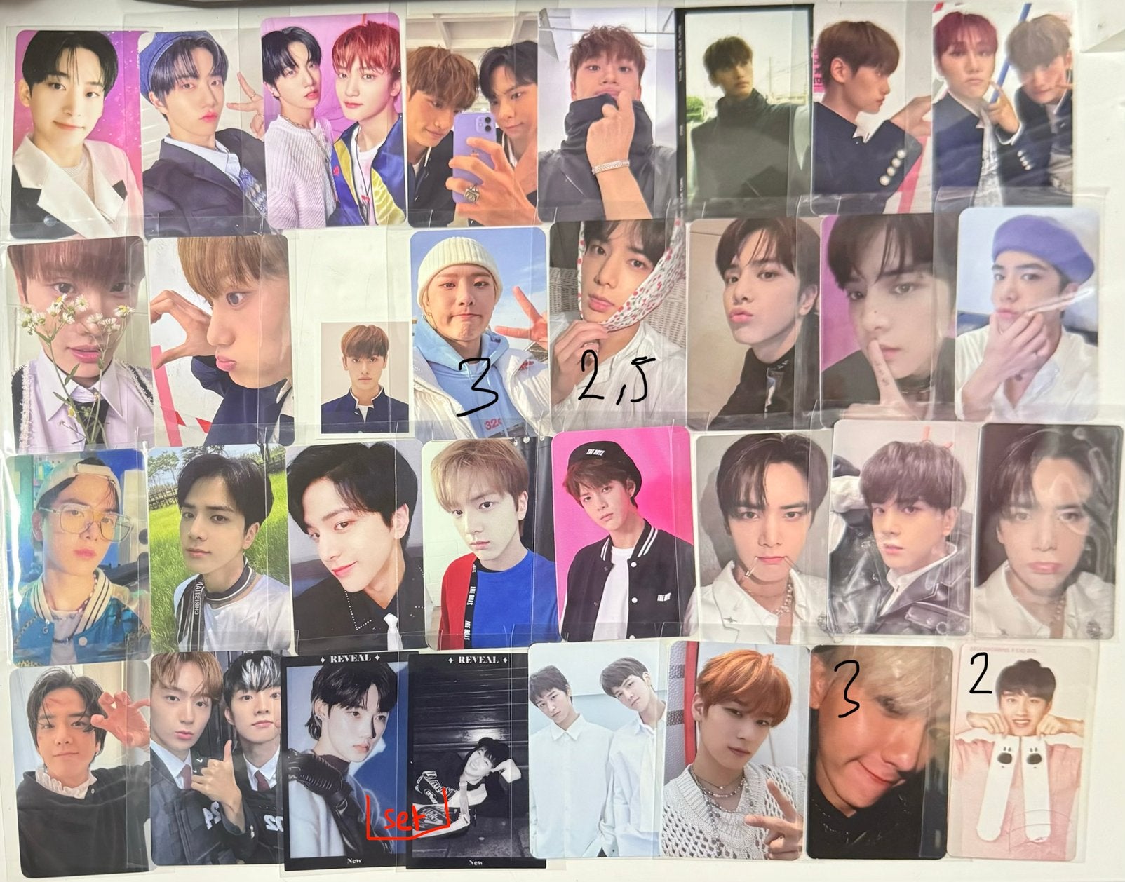 kpop photocard cravity woodz the boyz exo tiot pc, Verzenden, Zo goed als nieuw, Foto of Kaart