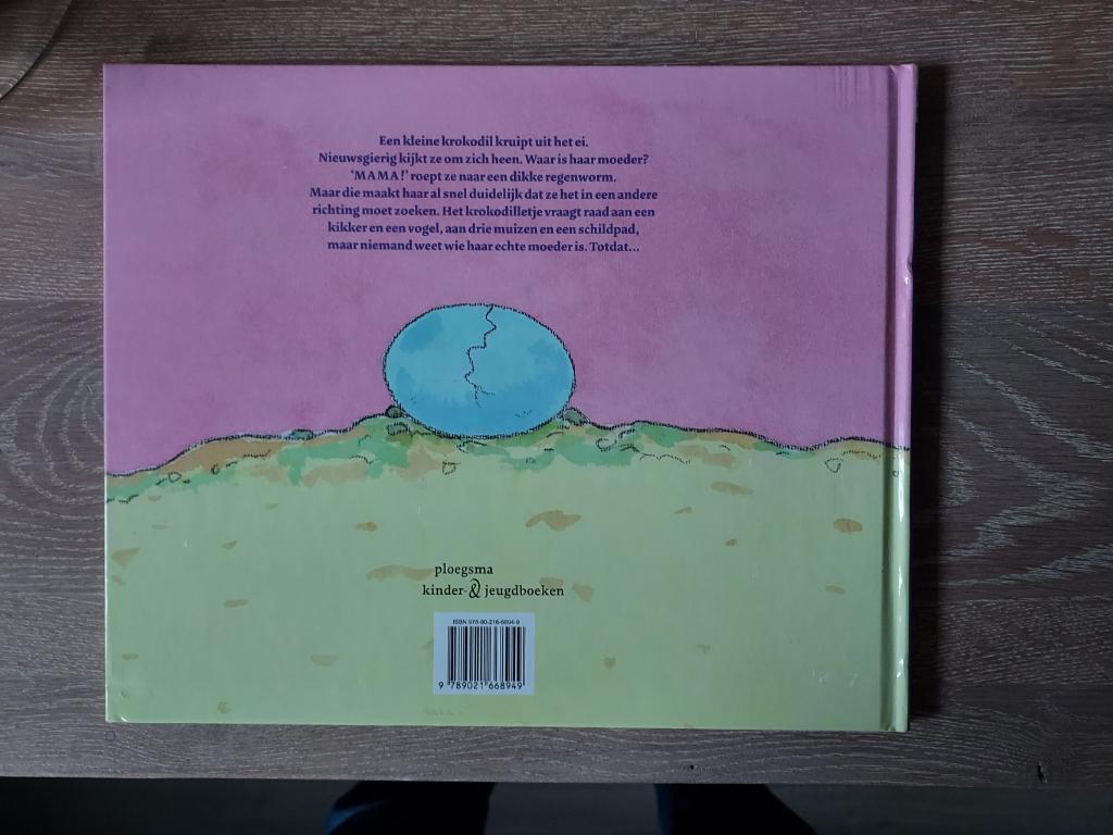 Kinderboek "Mama" over een kleine krokodil., Ophalen, Fictie algemeen, Jongen of Meisje, Zo goed als nieuw