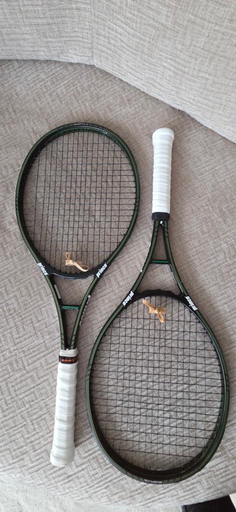 Prince Graphite 100 Special Edition (2stuks)., Sport en Fitness, Tennis, Ophalen, Gebruikt, Prince, Racket