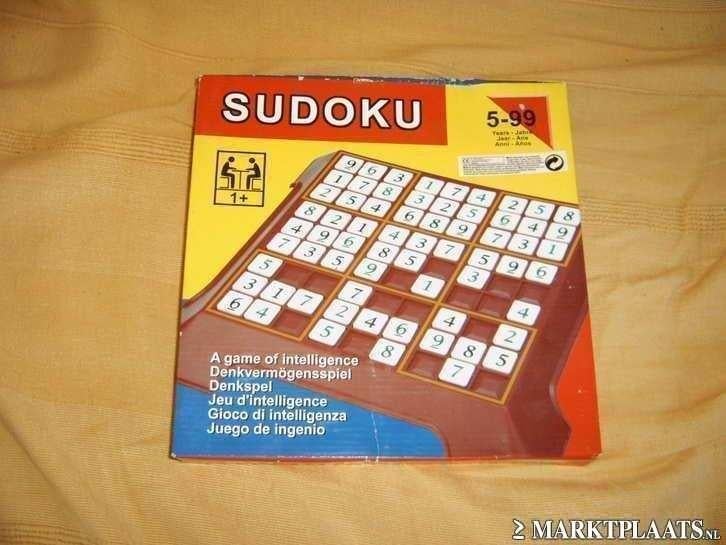 sudoku (nieuw), Een of twee spelers, Ophalen of Verzenden, Nieuw