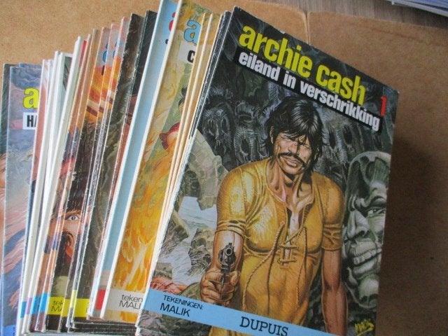 adv8345 archie cash, Boeken, Stripboeken, Gelezen, Eén stripboek, Ophalen