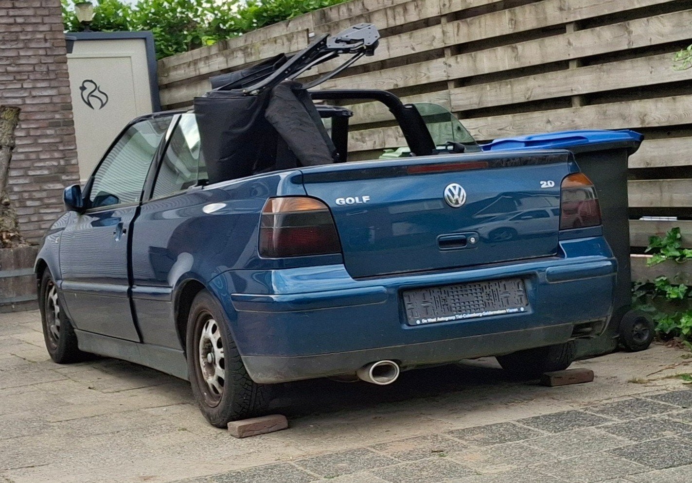 onderdelen golf 3.5 cabrio 2.0L Motor 2.0 injectie op g3, Ophalen, Gebruikt, Volkswagen