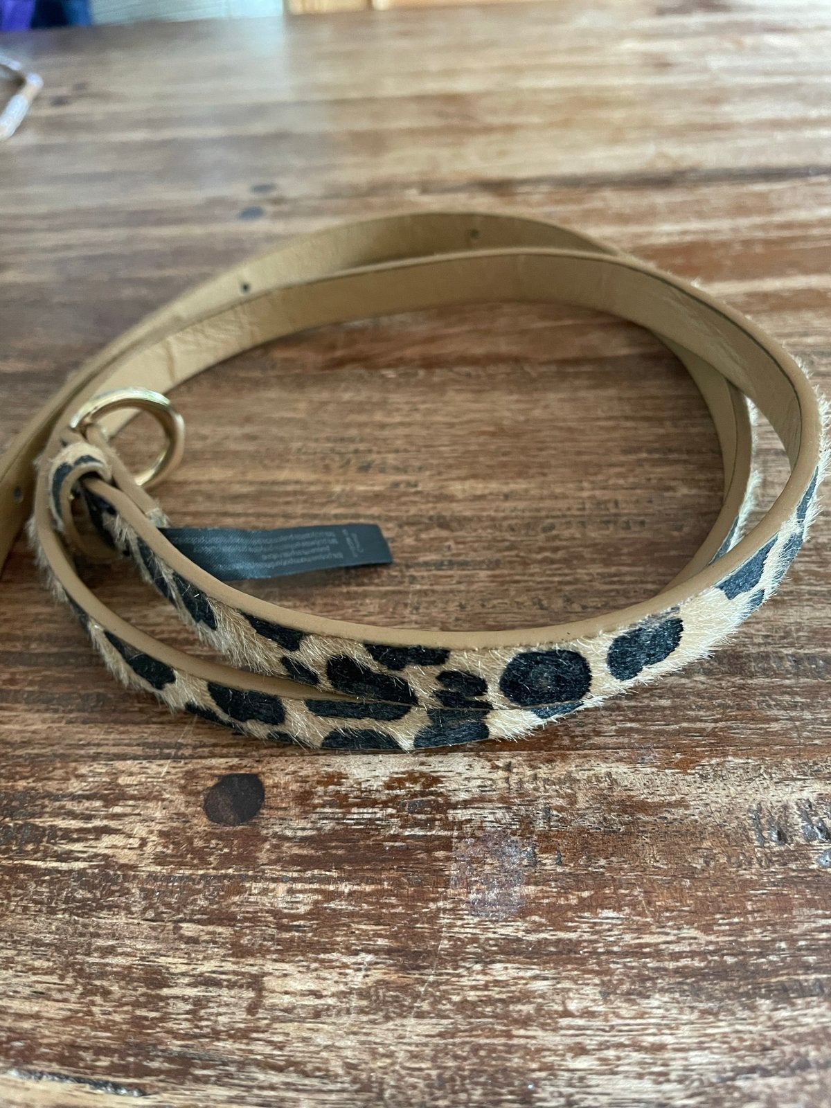 Gedragen riem met luipaardprint, Ophalen, Gedragen, Overige kleuren, 100 cm of meer