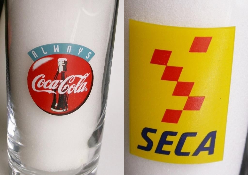 Coca Cola glas SECA always Coca-Cola, Verzamelen, Ophalen of Verzenden, Nieuw, Bierglas