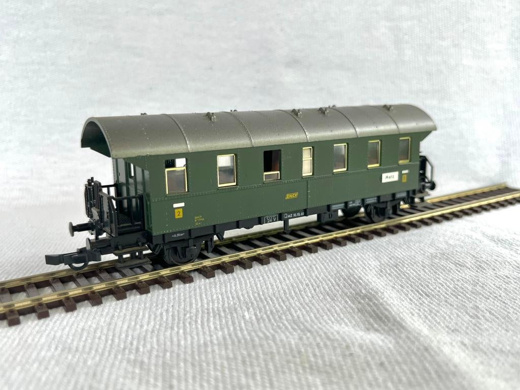 Fleischmann 5063 SNCF 2e klas Metz H0, Gebruikt, Gelijkstroom, Fleischmann, Wagon