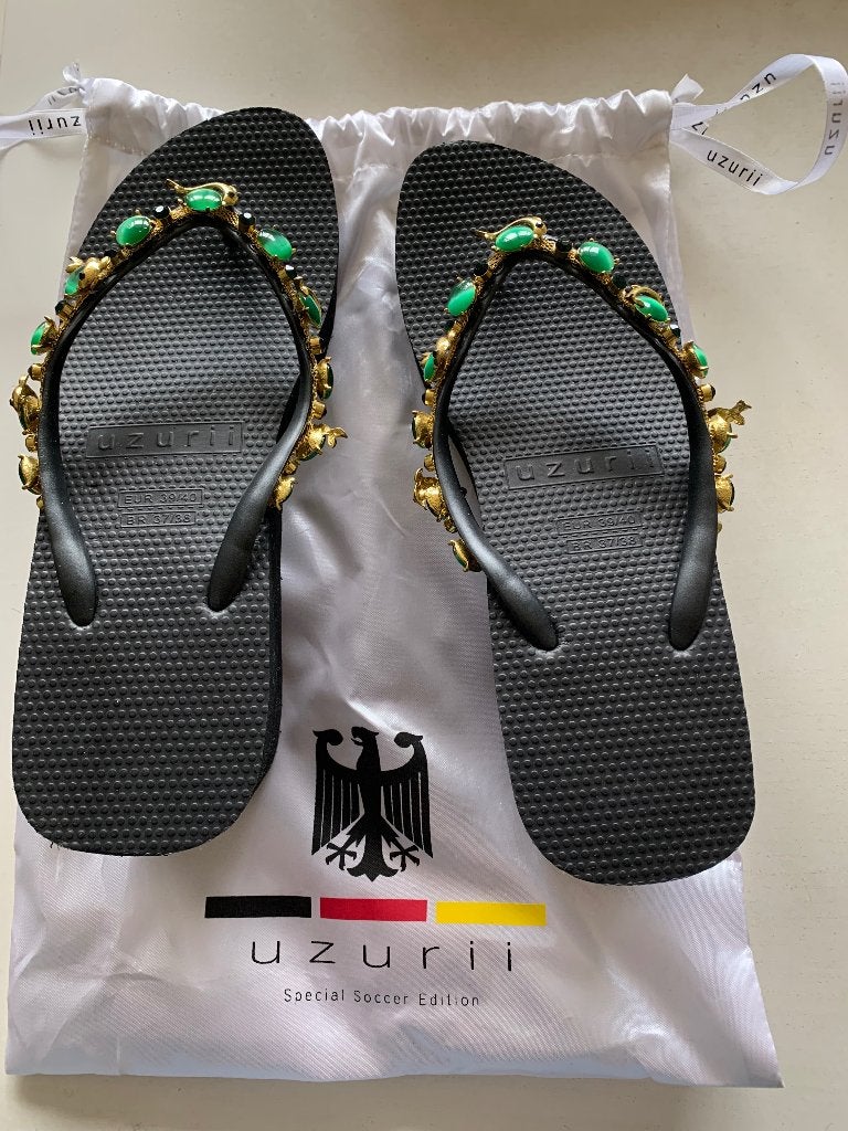 Slippers, Nieuw, Onbekend, Groen, Ophalen