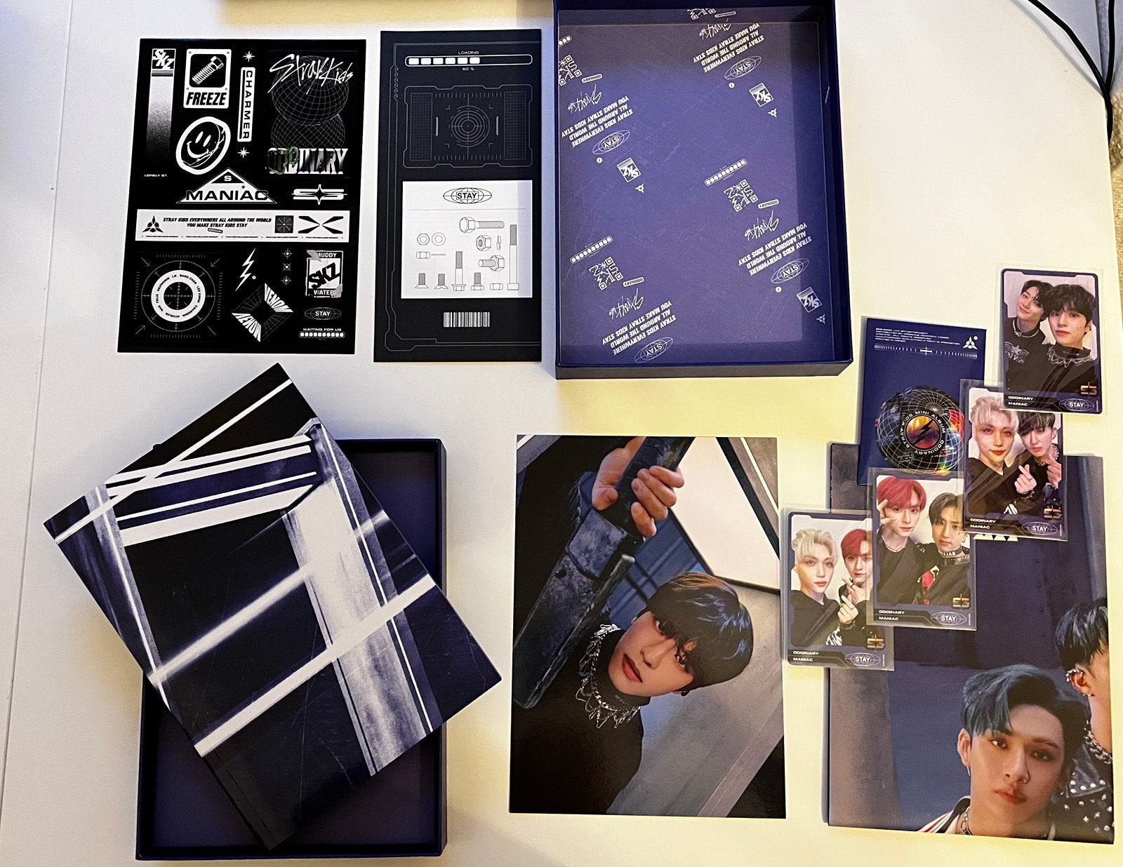 Stray Kids Oddinary Blue version + pob, Verzenden, Zo goed als nieuw, Overige typen