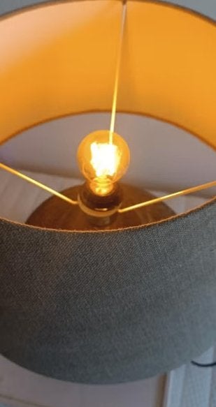 Brynxz kruiklamp met lampenkap, Ophalen, Overige typen, Rond, Zo goed als nieuw