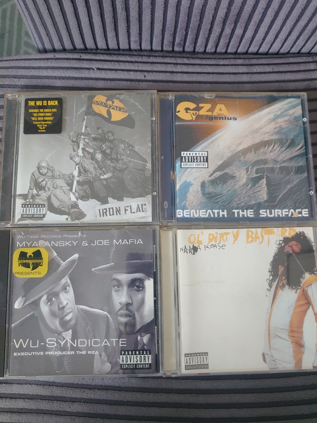 Wu-Tang Clan & gerelateerde artiesten collectie (12 stuks), Cd's en Dvd's, Cd's | Hiphop en Rap, Ophalen of Verzenden, Gebruikt