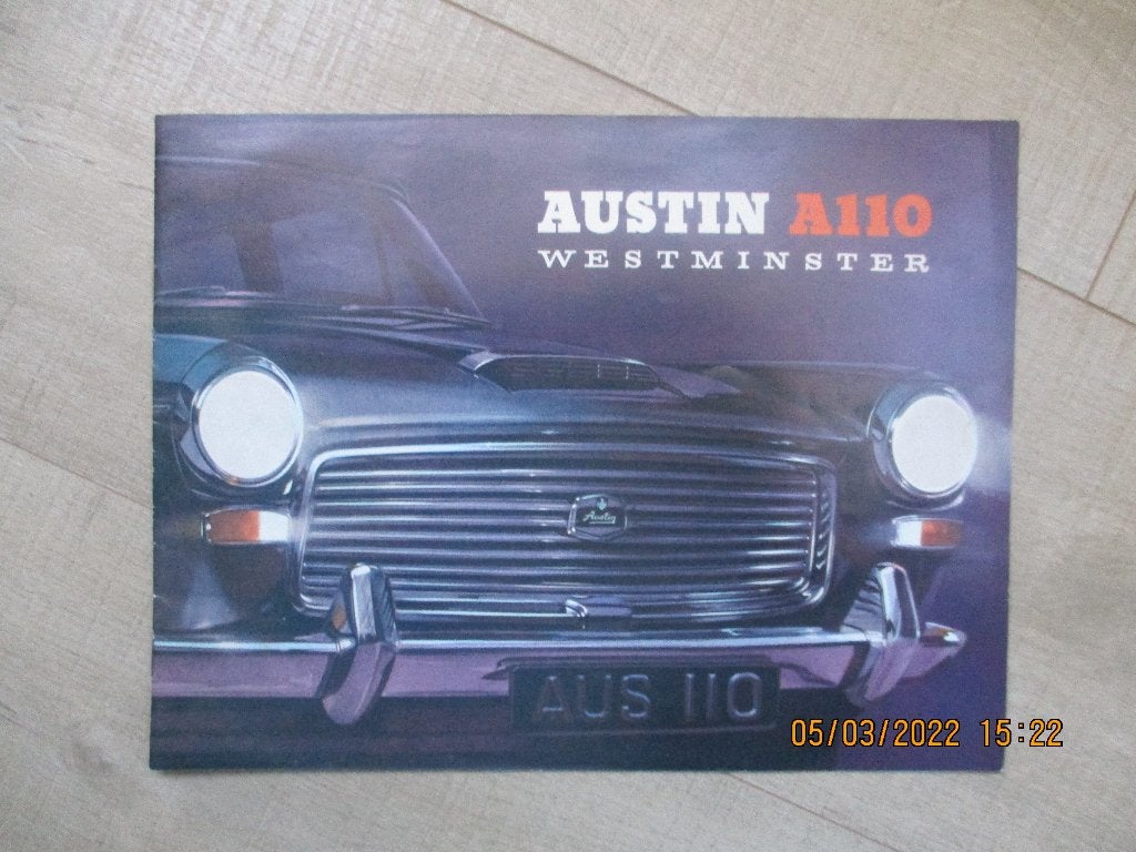 Austin A110 en Austin A60 folders ---   SALE !!, Ophalen of Verzenden, Zo goed als nieuw, Overige merken