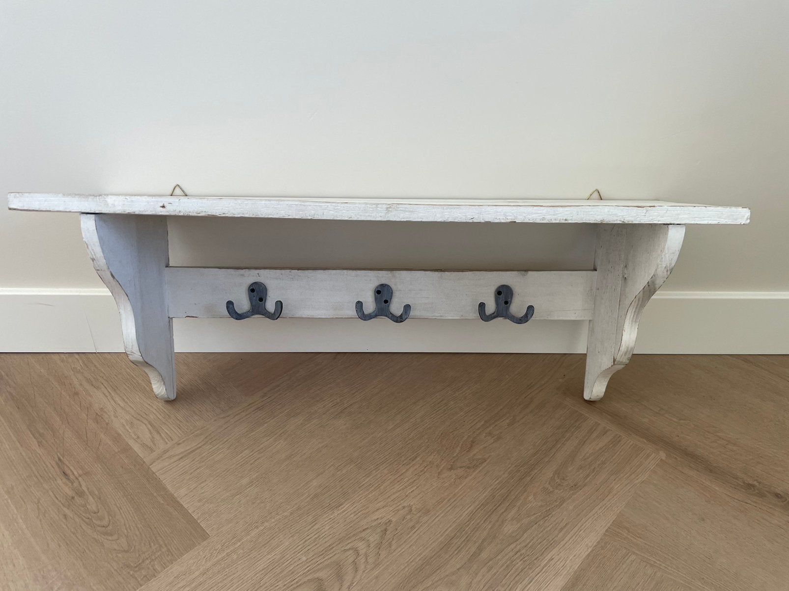 Kapstok landelijk, Huis en Inrichting, Woonaccessoires | Kapstokken, Gebruikt, Minder dan 100 cm, Hout, Ophalen