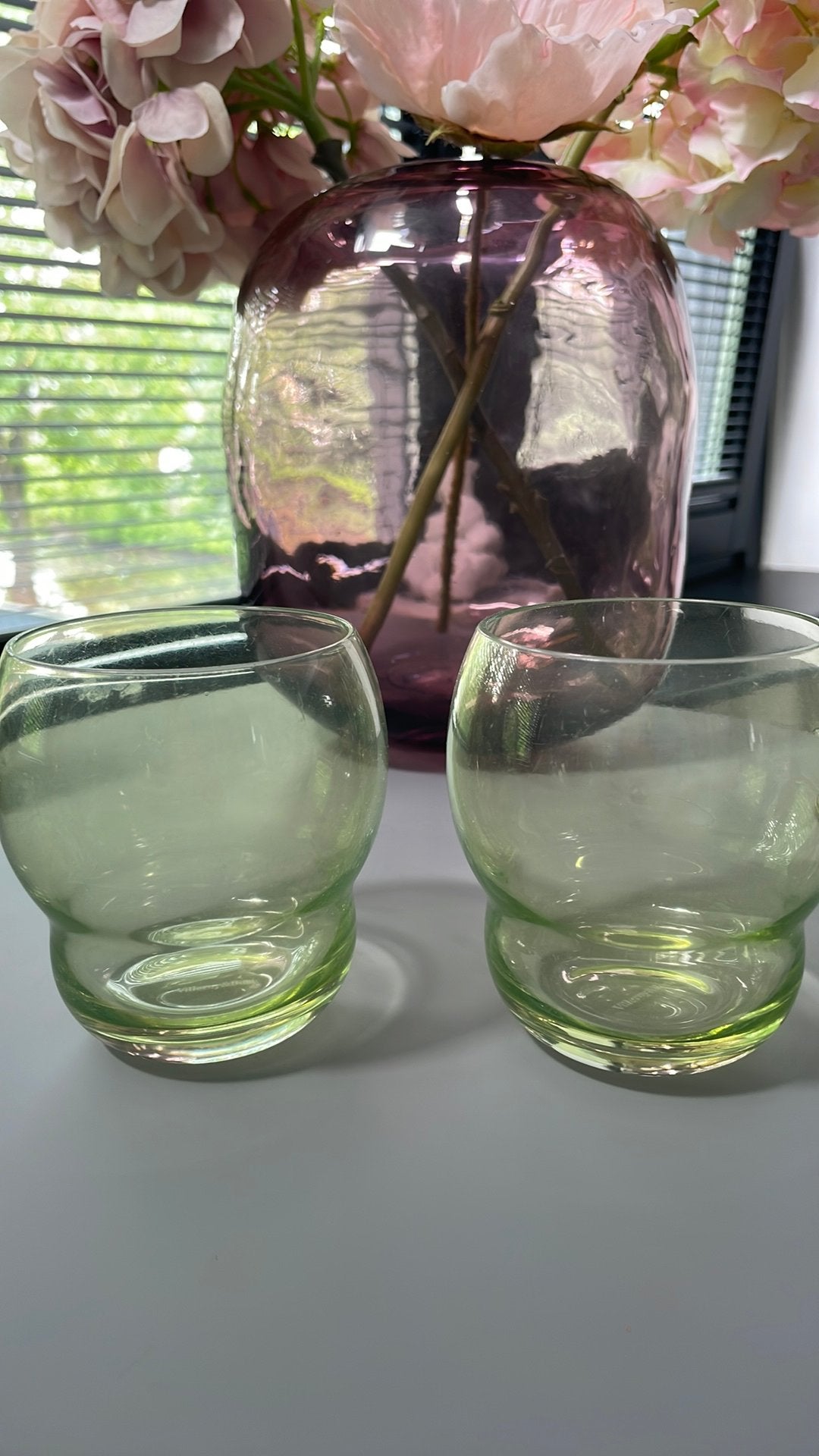 2 Villeroy & Boch glazen, Huis en Inrichting, Glas of Glazen, Gebruikt, Ophalen of Verzenden, Glas