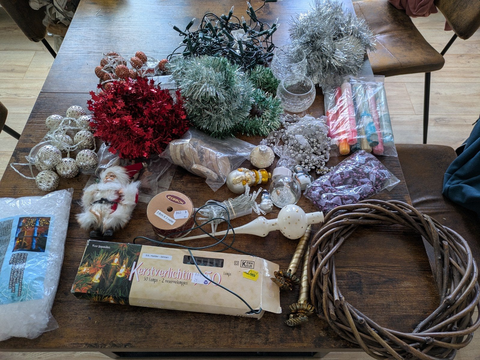 Kerstspullen, Diversen, Ophalen