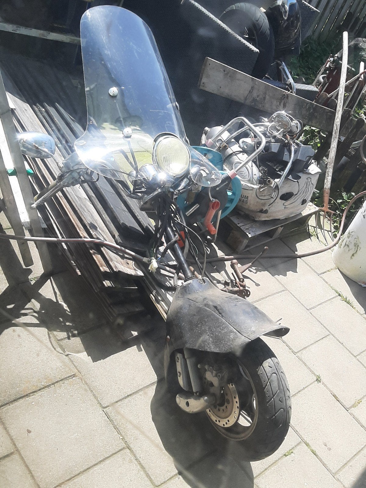 Oude Scooter - Opknapper of voor onderdelen, Ophalen, Gebruikt, Overige typen