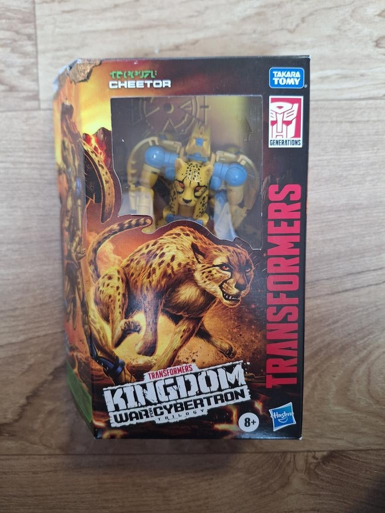 Transformers War for Cybertron Kingdom Cheetor, Overige generaties, Ophalen of Verzenden, Zo goed als nieuw