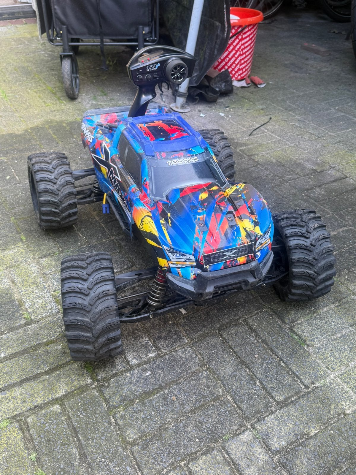 Traxxas xmaxx 8s, Elektro, Auto offroad, Ophalen of Verzenden, Zo goed als nieuw