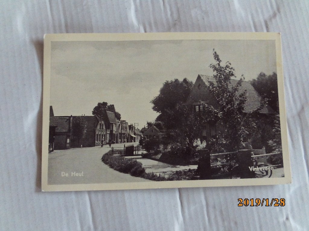 ansichtkaart vinkeveen de heul, Ophalen of Verzenden, 1960 tot 1980, Ongelopen, Utrecht
