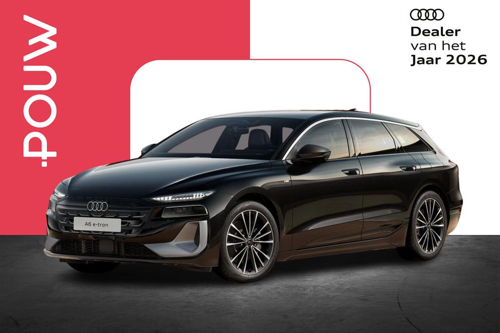 Audi A6 Avant e-tron S edition 286pk 83 kWh | Winterpakket |, Auto's, Audi, Automaat, 12 maanden, Achterwielaandrijving, Zwart