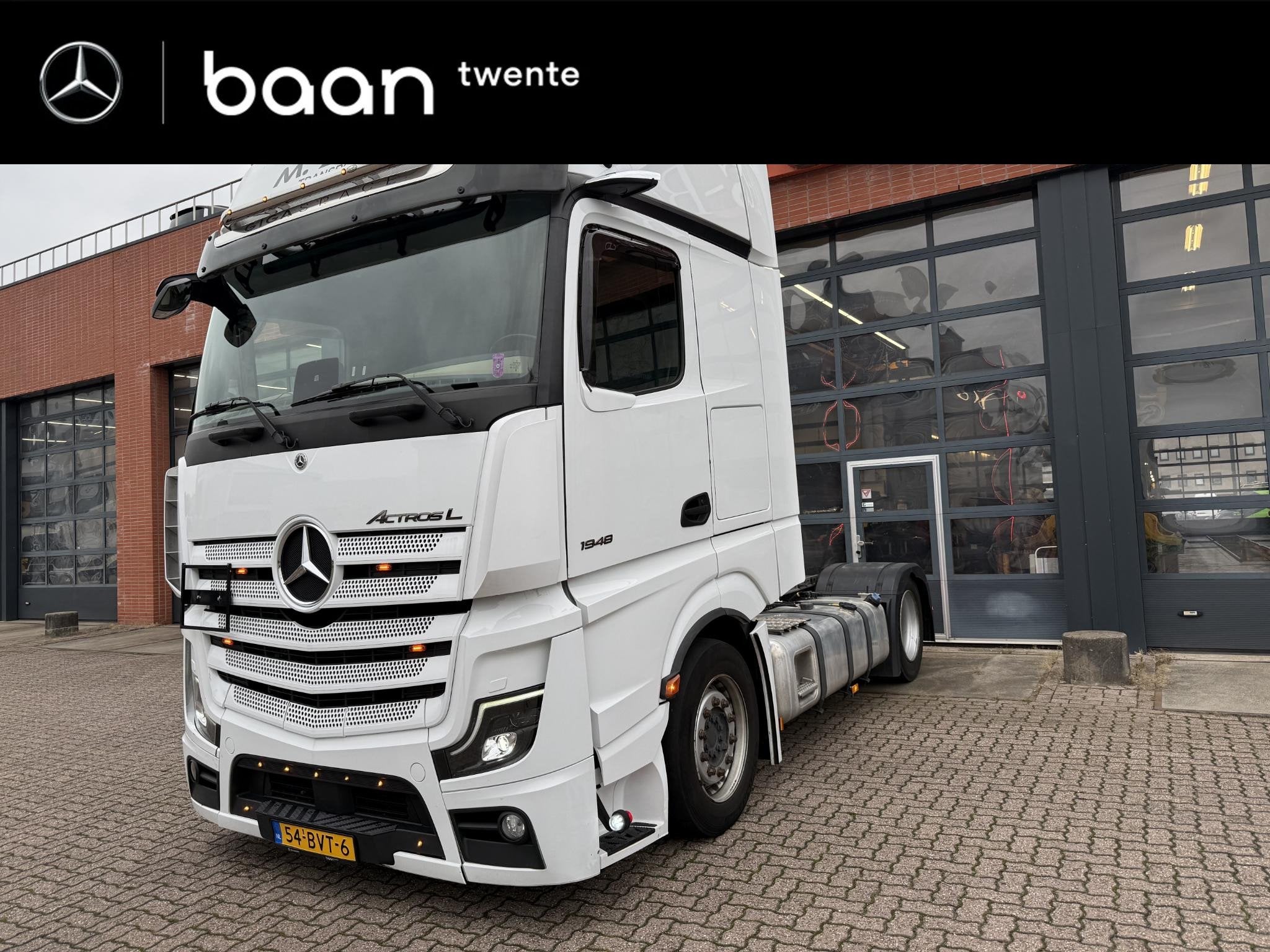 Mercedes-Benz Actros 1848 LS Lowliner, Auto's, Automaat, Dealer onderhouden, Euro 6, Wit