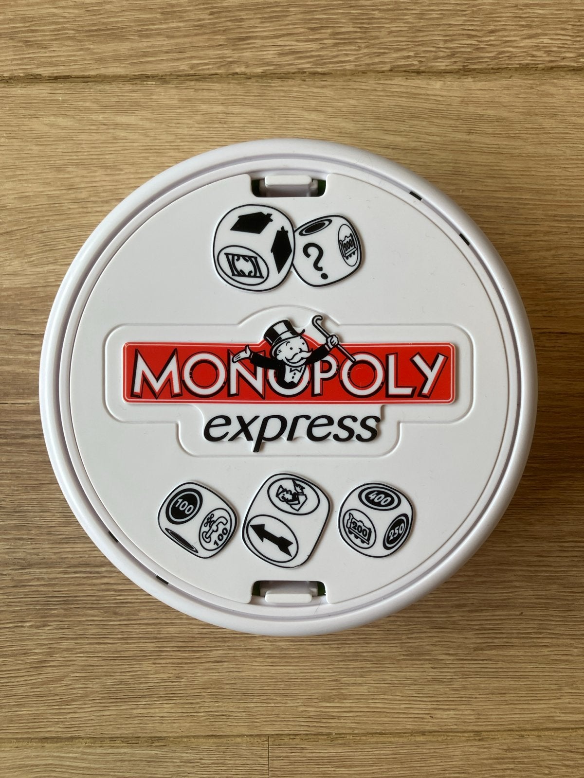 Monopoly Express: Compact Reisspel - Zo goed als nieuw, Ophalen of Verzenden, Zo goed als nieuw, Parker/Hasbro, Reisspel