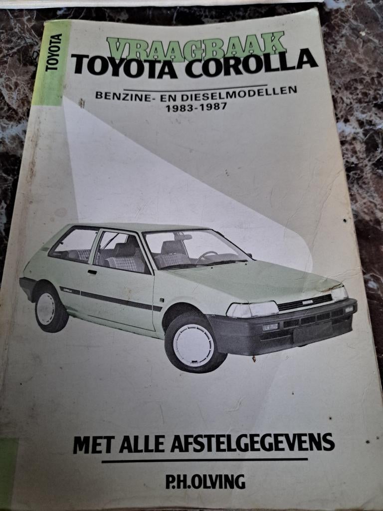 Vraagbaak Toyota Corolla Benzine- en Dieselmodeĺlen, Ophalen of Verzenden