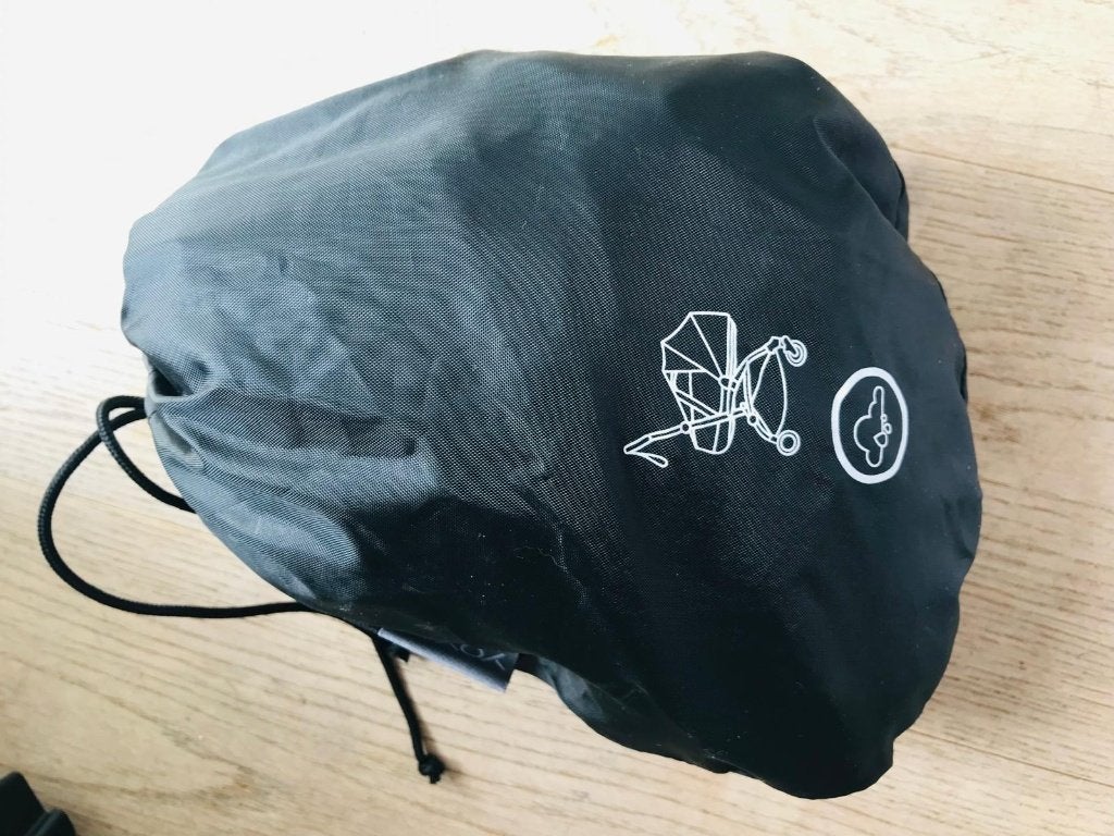 yoyo babyzen reiswieg olive, Ophalen, Zo goed als nieuw, Overige merken, Regenhoes