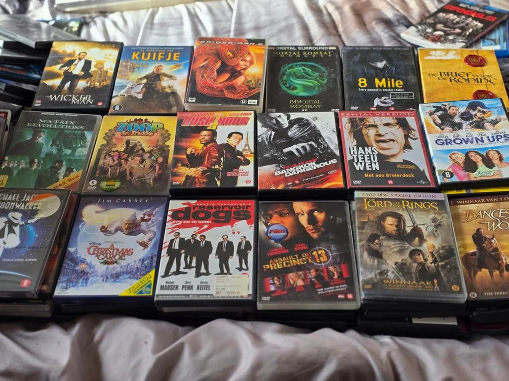 Diverse dvds box 1, Alle leeftijden, Ophalen, Zo goed als nieuw, Overige genres