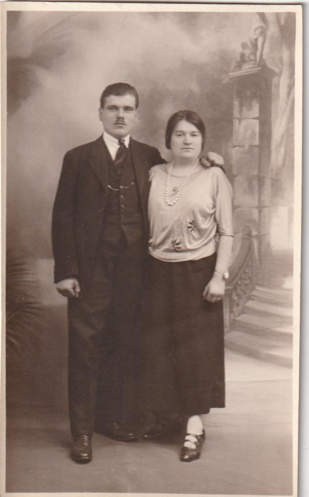 fotokaart  -   koppel, Verzenden, Voor 1940, Zo goed als nieuw