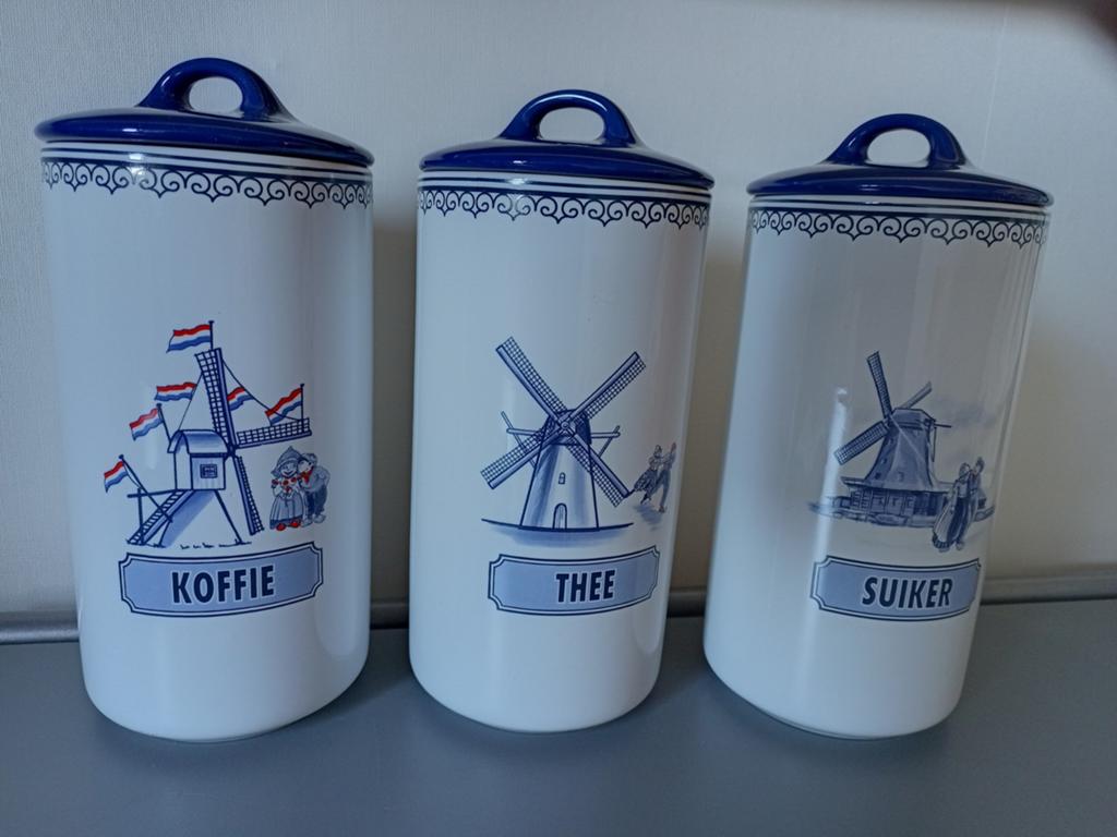 Voorraadpotten, Antiek en Kunst, Ophalen of Verzenden