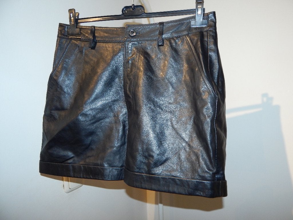 BA&SH zwarte korte kort van zacht soepel leer mt 3/40, Maat 38/40 (M), Kort, Zwart, Ophalen of Verzenden