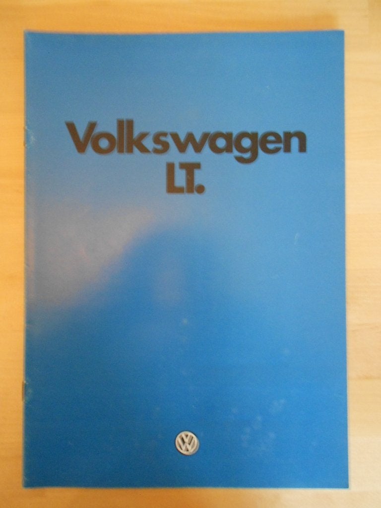 Volkswagen LT Brochure 1979 VW, Volkswagen, Ophalen of Verzenden, Zo goed als nieuw, Volkswagen
