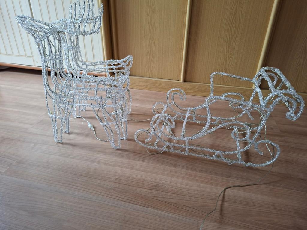 Rendieren met slee, Diversen, Kerst, Ophalen