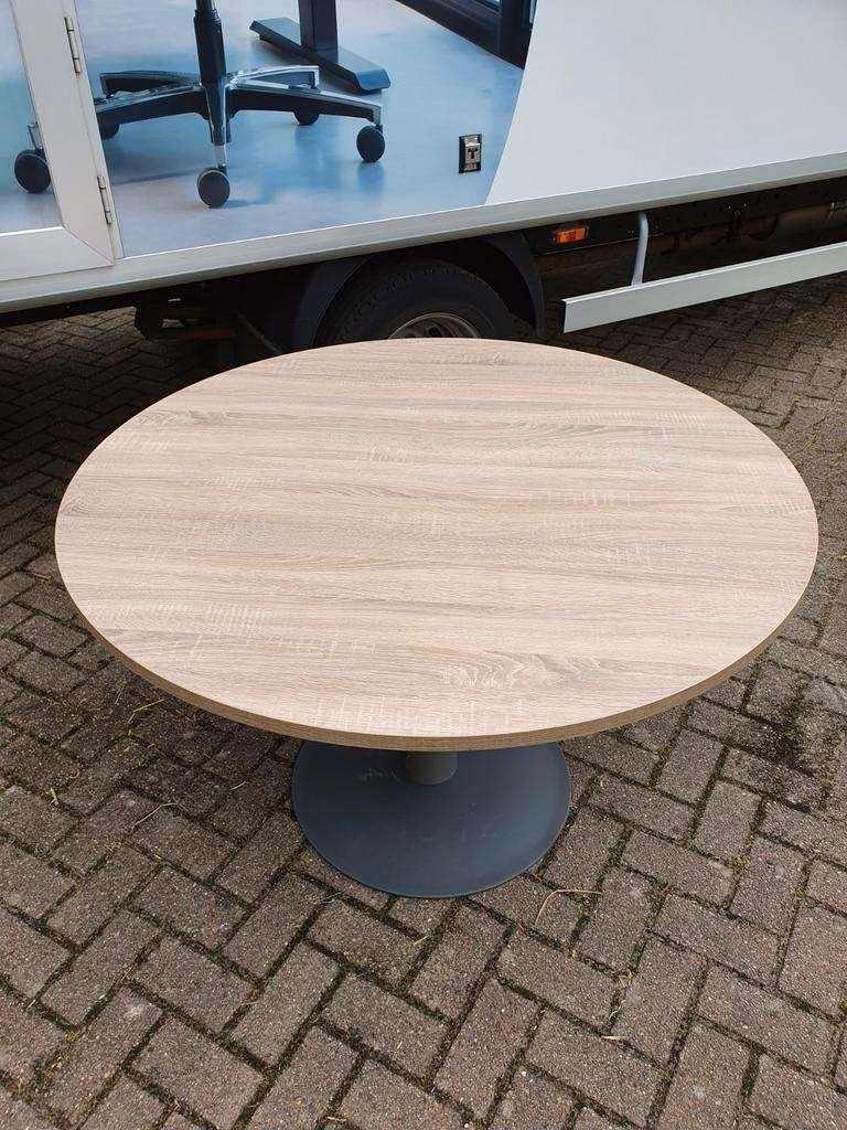 Vergadertafel / Kantinetafel rond 120 cm ( nieuw blad ), Huis en Inrichting, Bureaus, Info@kinnarps.nl, 120 cm, 120 cm, In hoogte verstelbaar