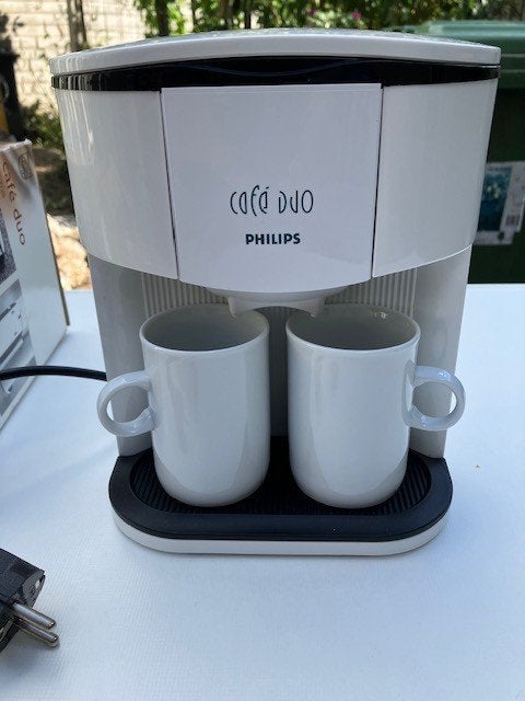 Philips café duo HD7120, 2 tot 4 kopjes, Ophalen of Verzenden, Zo goed als nieuw, Koffiemachine