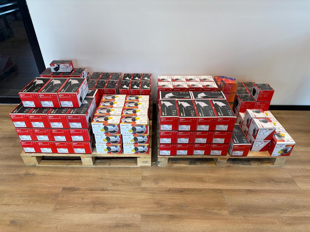 Grote partij Dahua en Hikvision beveiligingscamera's, Ophalen, Nieuw, Binnencamera
