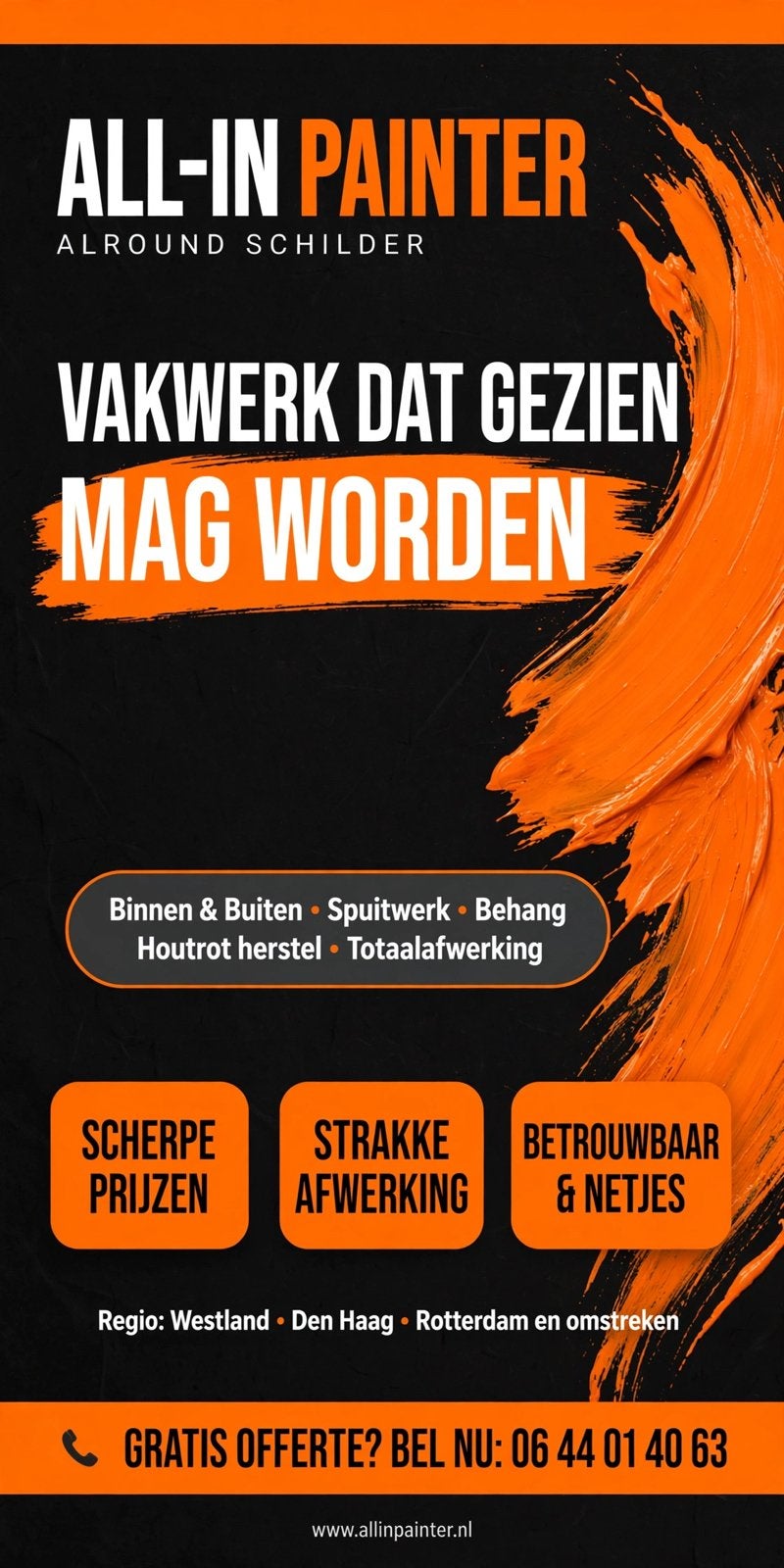 Vakman schilder gezocht/aangeboden, Diensten en Vakmensen