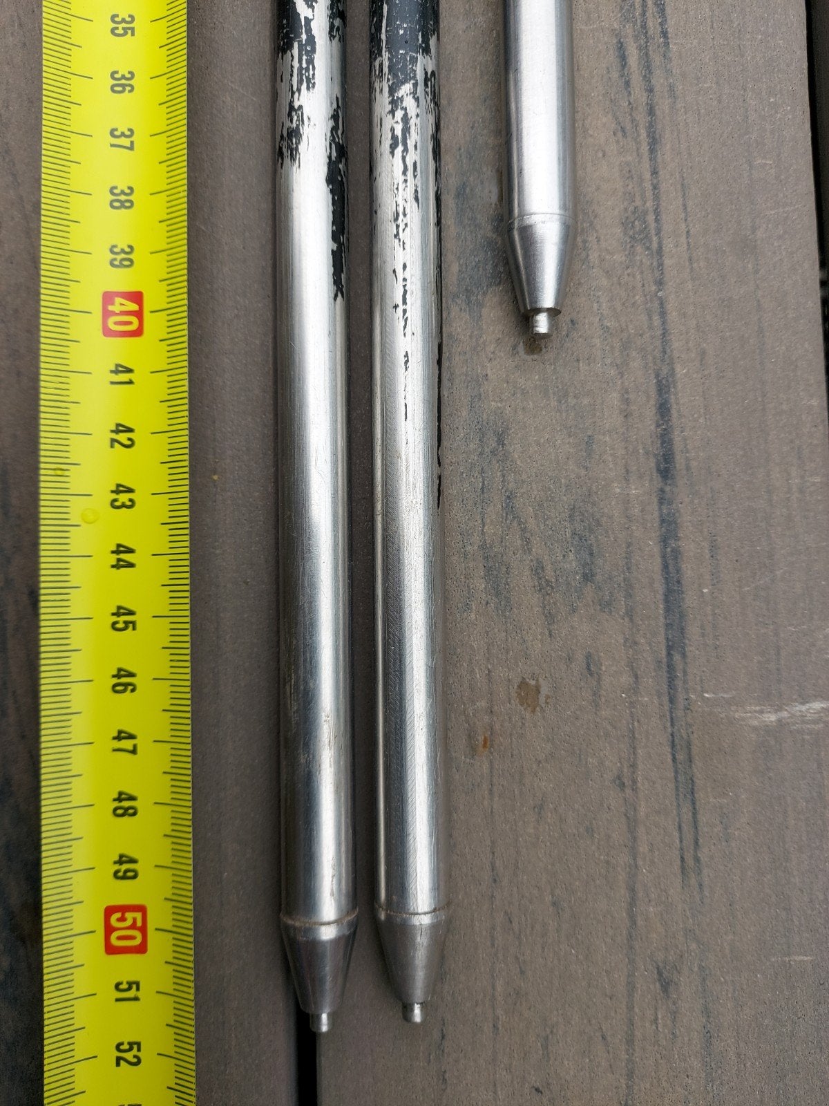 Set van 3 Strategy hengelsteunen / banksticks, Ophalen of Verzenden, Gebruikt