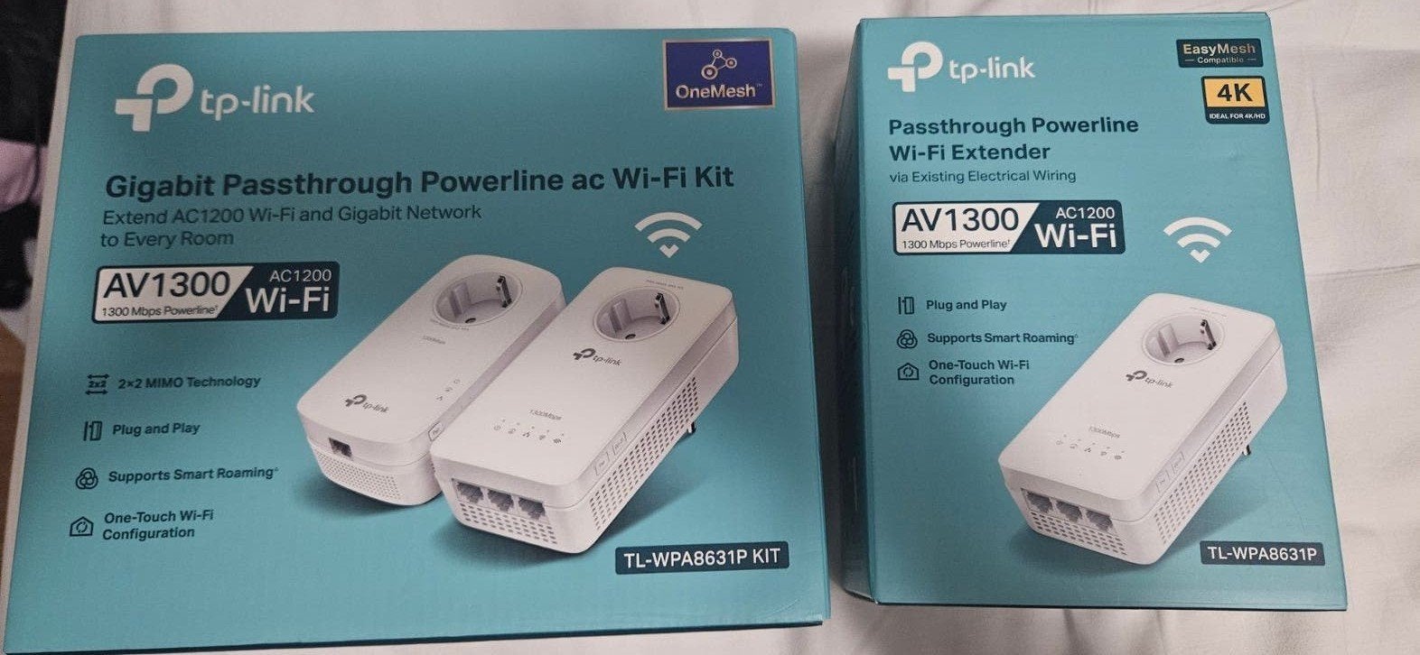 TP-Link AV1300 Powerline Wi-Fi Kit (2 stuks), Ophalen of Verzenden, Nieuw