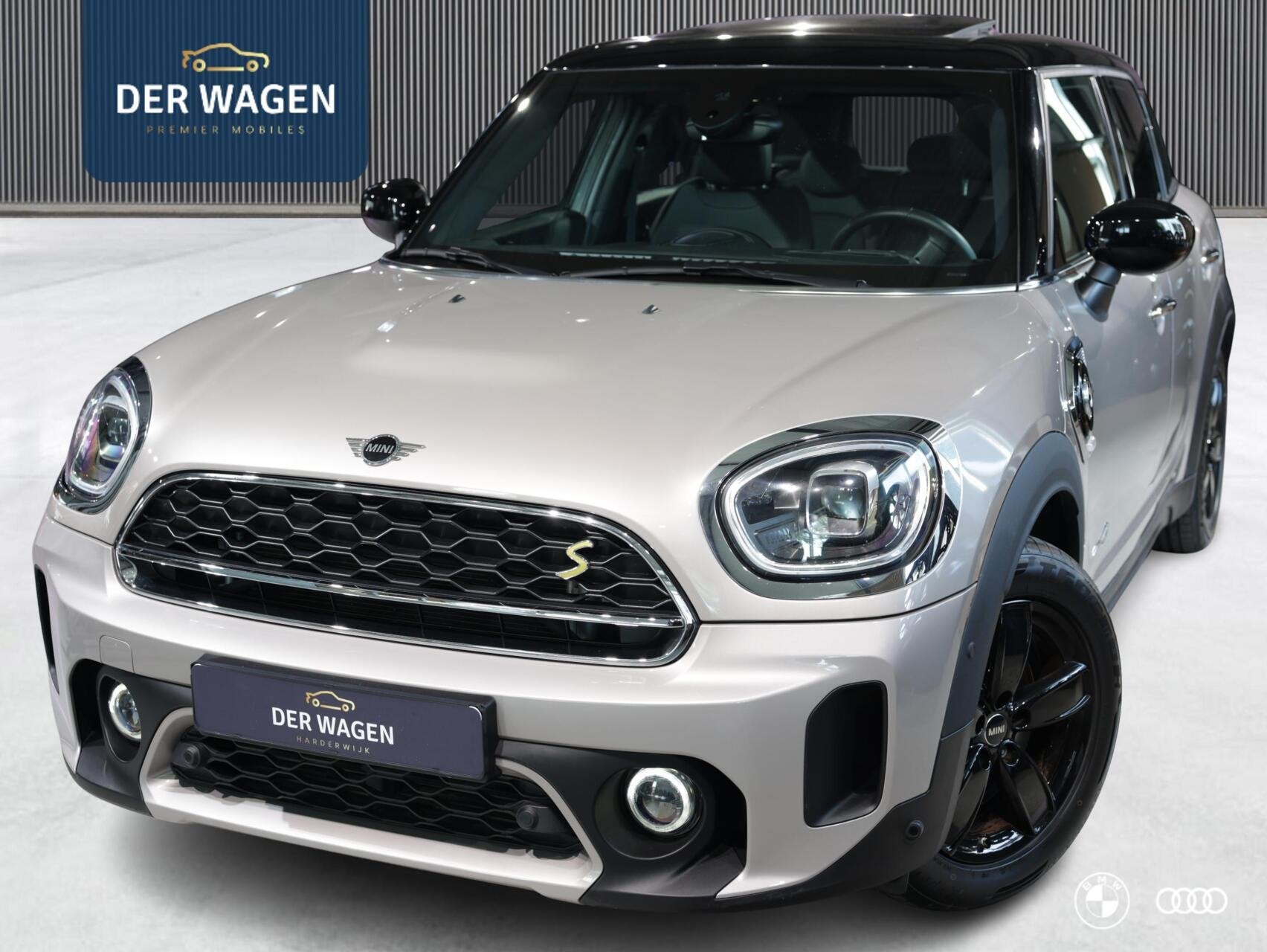 Mini Countryman COOPER SE ALL4 / H&K / PANO / HUD / LEDER /, Auto's, Mini, Automaat, Countryman, Met garantie (alle), Bedrijf