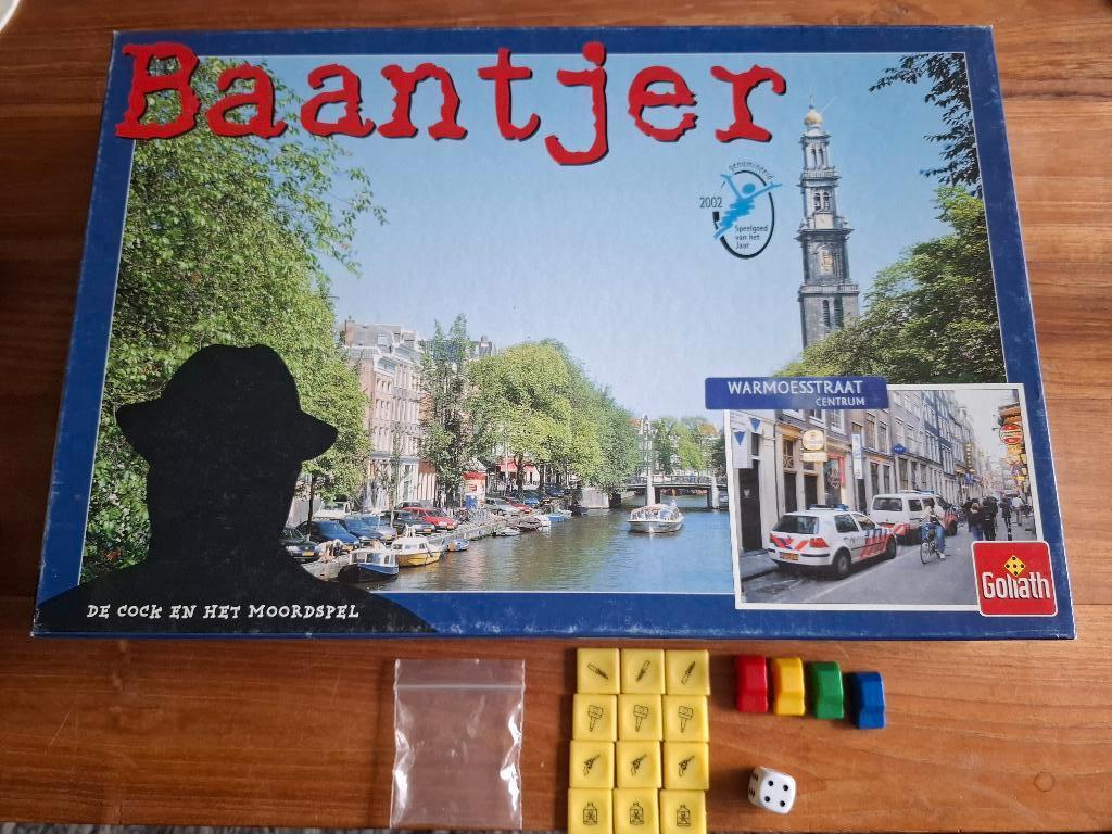 Bordspel Baantjer, Drie of vier spelers, Ophalen of Verzenden, Gebruikt