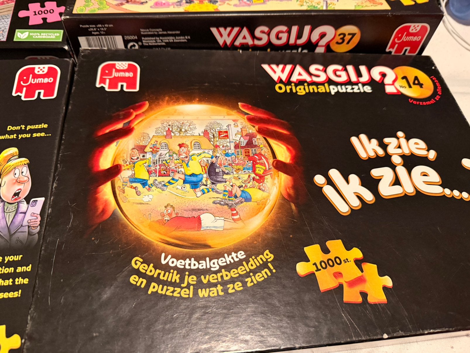 Wasgij voor een prikkie !, Ophalen of Verzenden, 500 t/m 1500 stukjes, Zo goed als nieuw