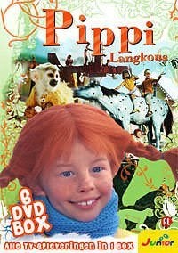 Pippi Langkous - Alle Tv Afleveringen 6 dvd, Sealed Ned.Gesp, Avontuur, Alle leeftijden, Tv-serie, Ophalen of Verzenden