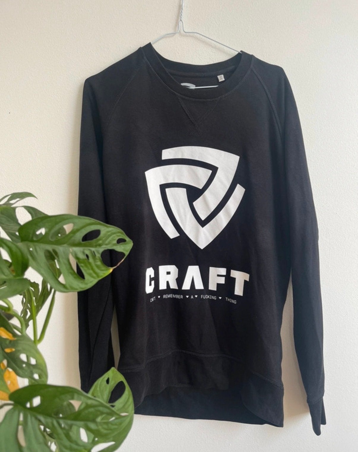 CRAFT Hardstyle/Hardcore trui - Maat M, Ophalen of Verzenden, Zo goed als nieuw, Maat 48/50 (M), Zwart